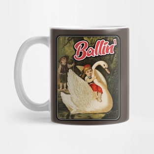 Ballin' On A Vintage Swan Mug